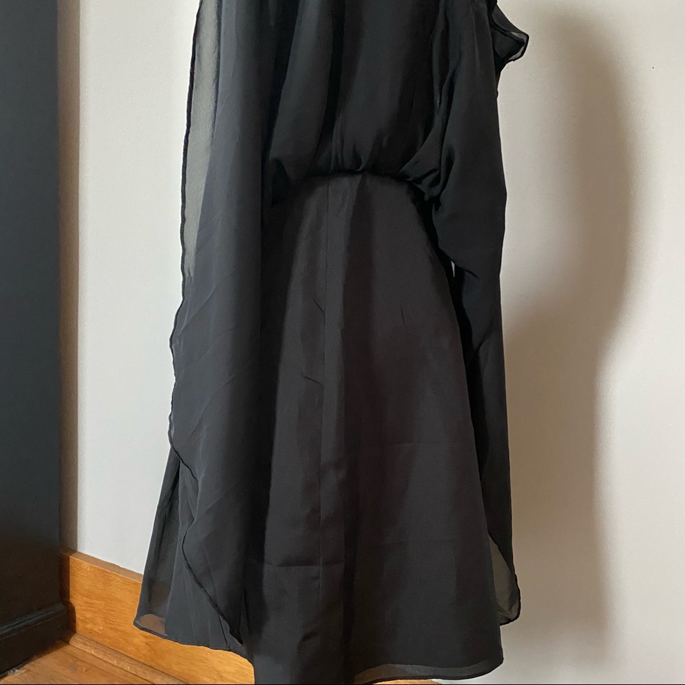 ✝️ B2 | Gorgeous Black Chiffon Dress - Picture 7 of 16